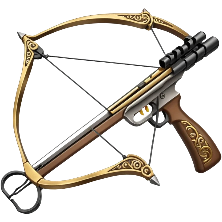 Thumb crossbow  emoji