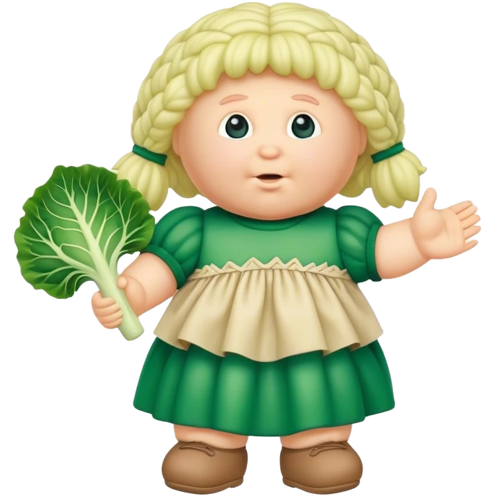 cabbage patch doll emoji
