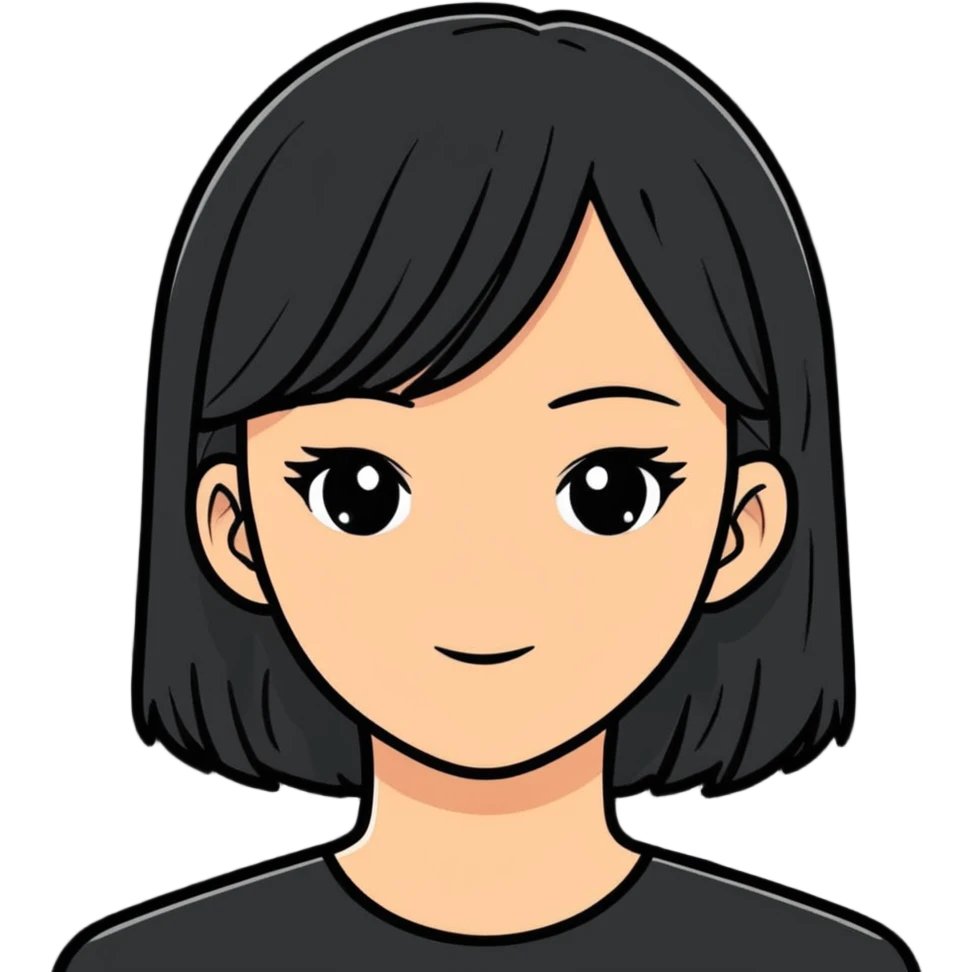 Darksin girl emoji