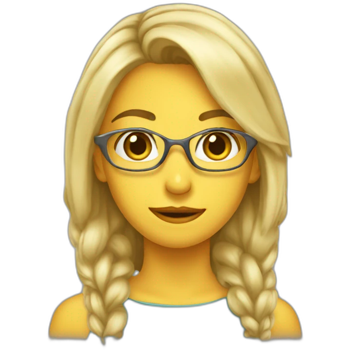 девушка-работает emoji
