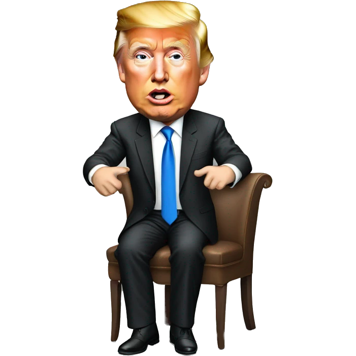elon musk proposing to donald trump emoji