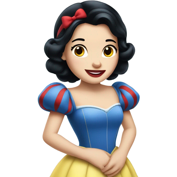 Snow White Disney princess emoji