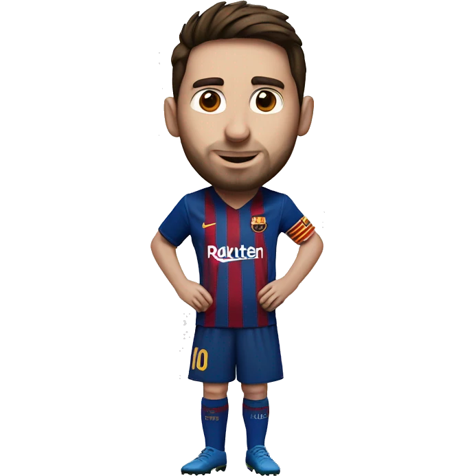 number 10 like in messi jersey, just the number in small point emoji