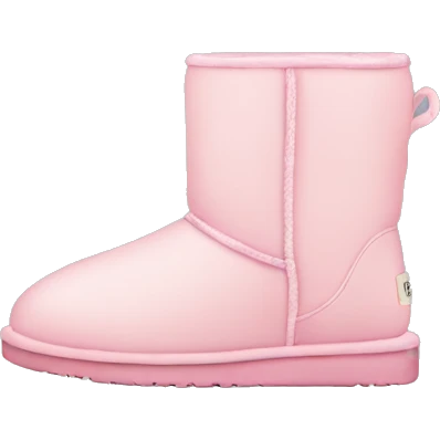 light pink uggs emoji