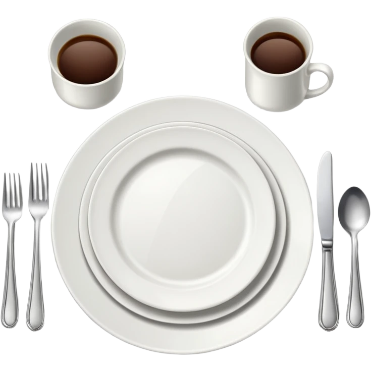table setting emoji