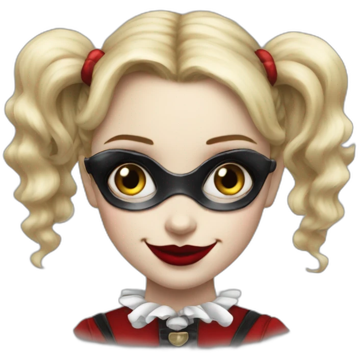 victorian harley quinn emoji