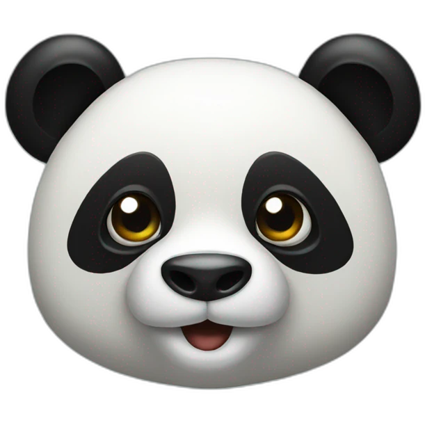 panda mask emoji