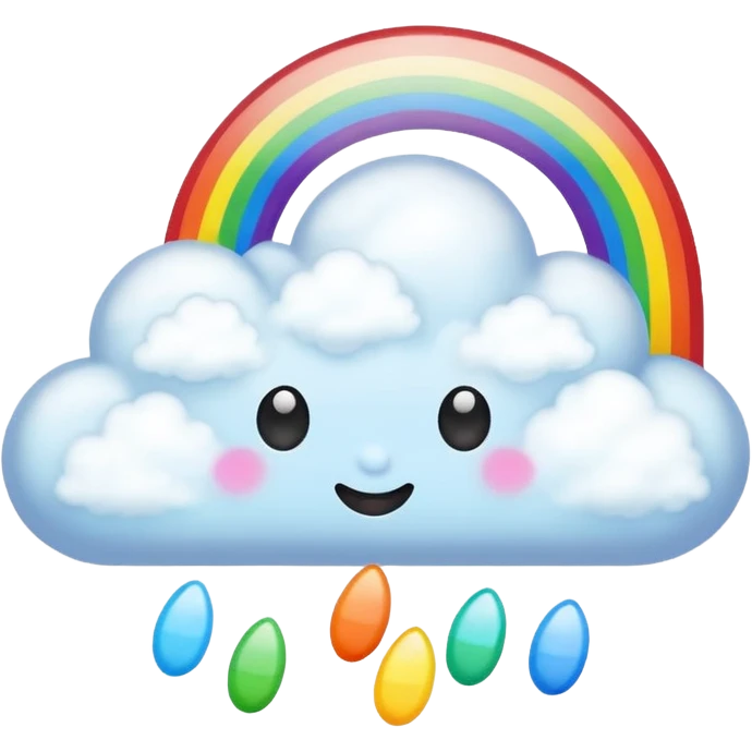 🌥🌈 emoji