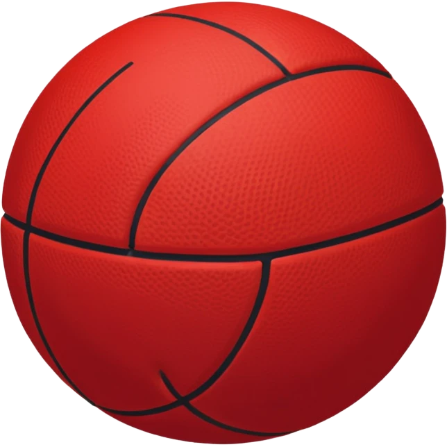 Realistic Dodgeball Ball emoji