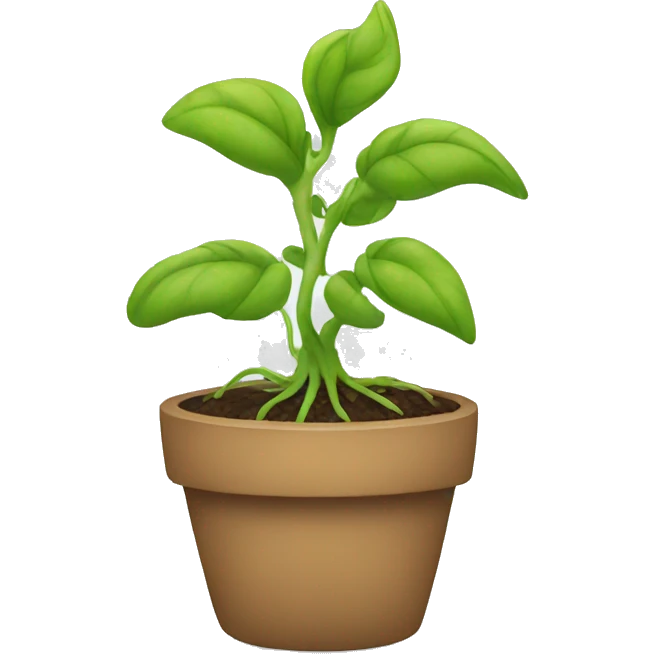 sprouting emoji