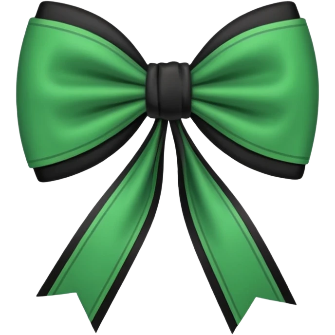 cash with black bow emoji