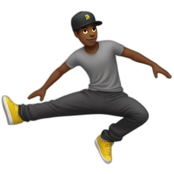 Break dancer emoji