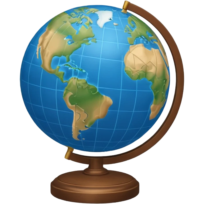  глобус  emoji