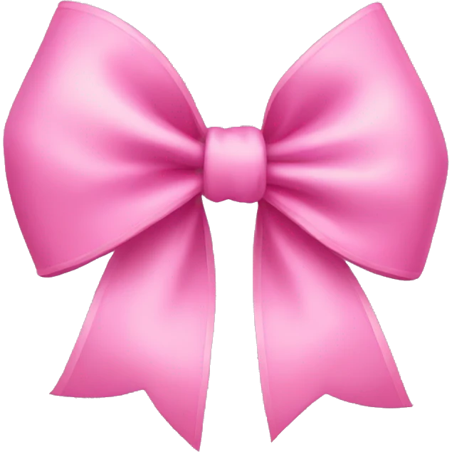 Pink bow  emoji