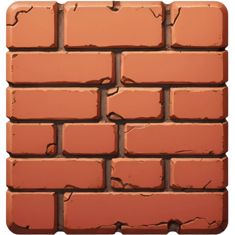 red brick emoji