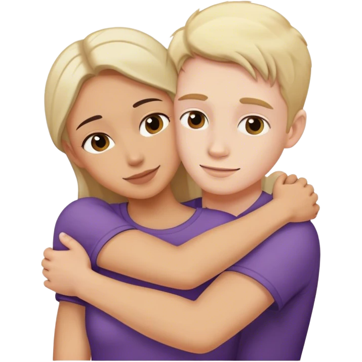 Same as last time but making up hugging  emoji