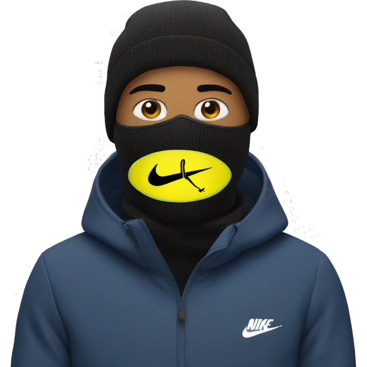 Nike ski mask emoji