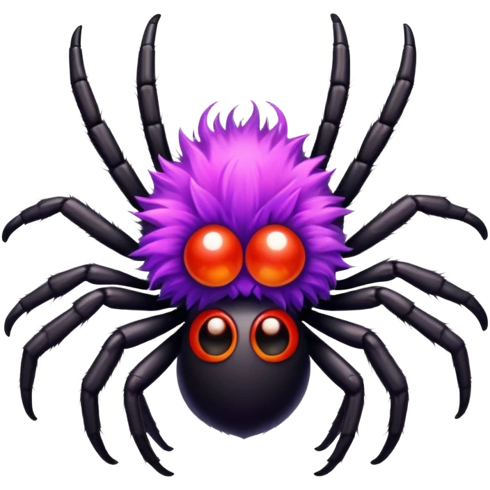 cute spider emoji