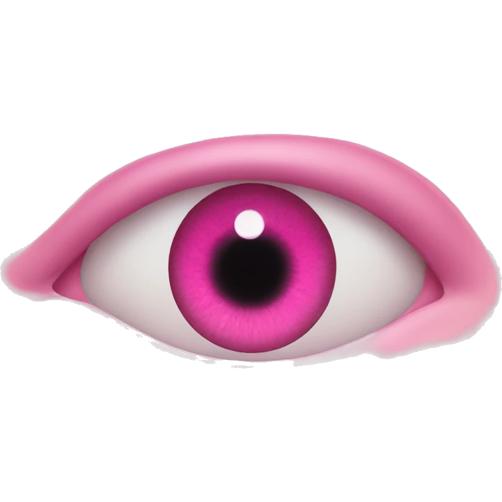 pink eyes emoji