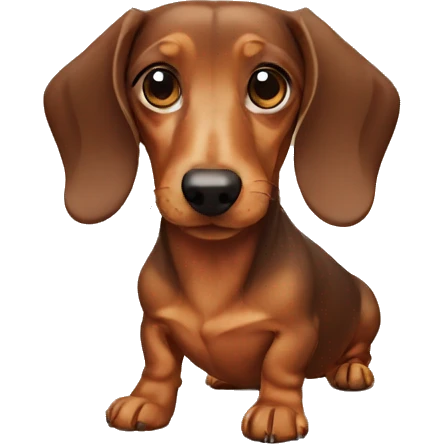 dachshund  emoji