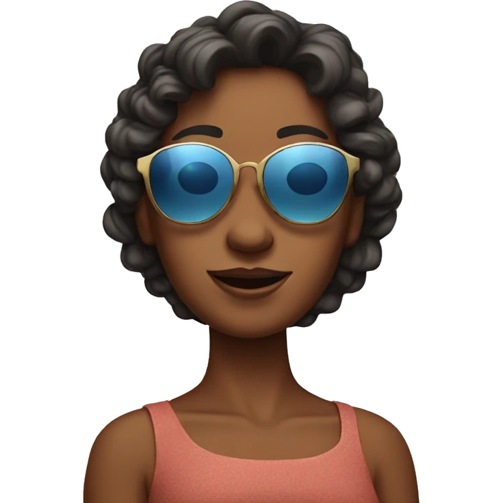 Venus wearing sunglasses emoji