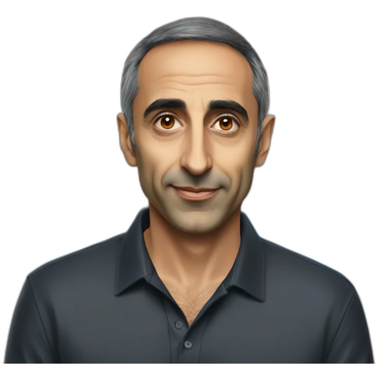 Eric Zemmour at pool emoji