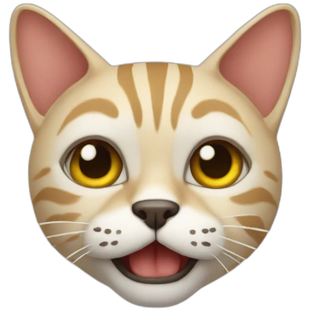Mexican cat cringe emoji