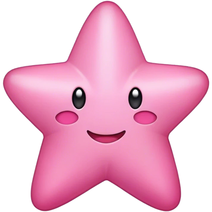  Estrella rosa emoji
