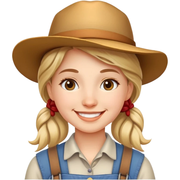 Homesteader girl emoji