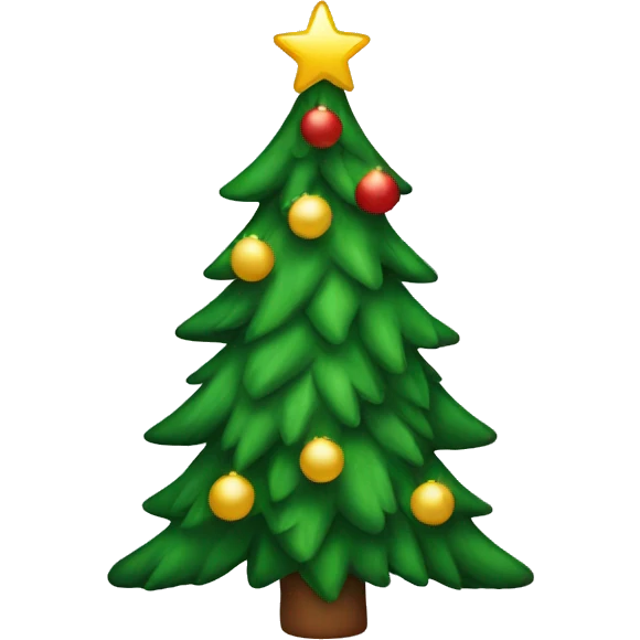 Christmas tree emoji