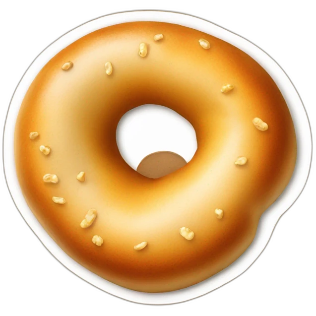 Bagel hole emoji
