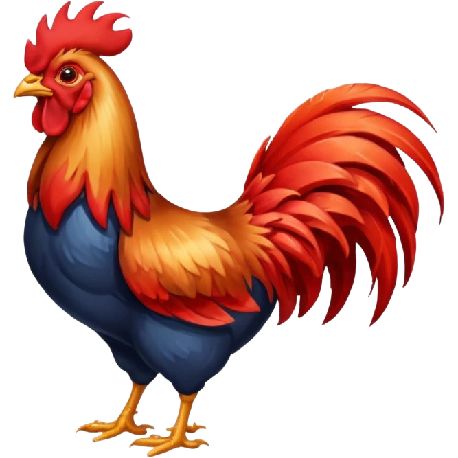 Cock emoji