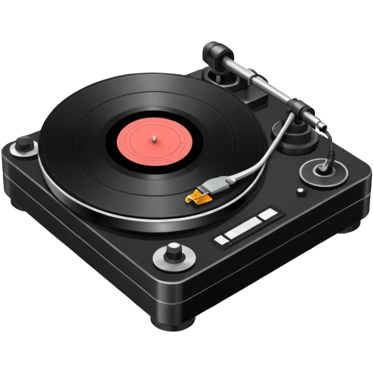 Turntable set  emoji