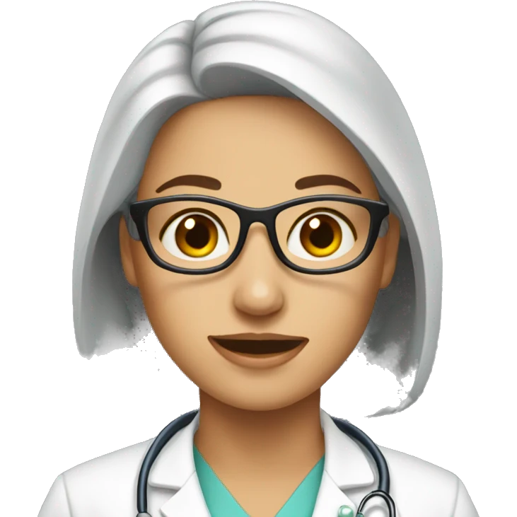 dermatology woman doctor emoji
