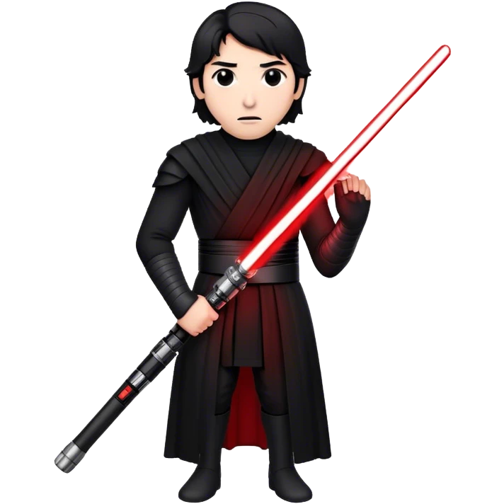Kylo ren lightsaber emoji