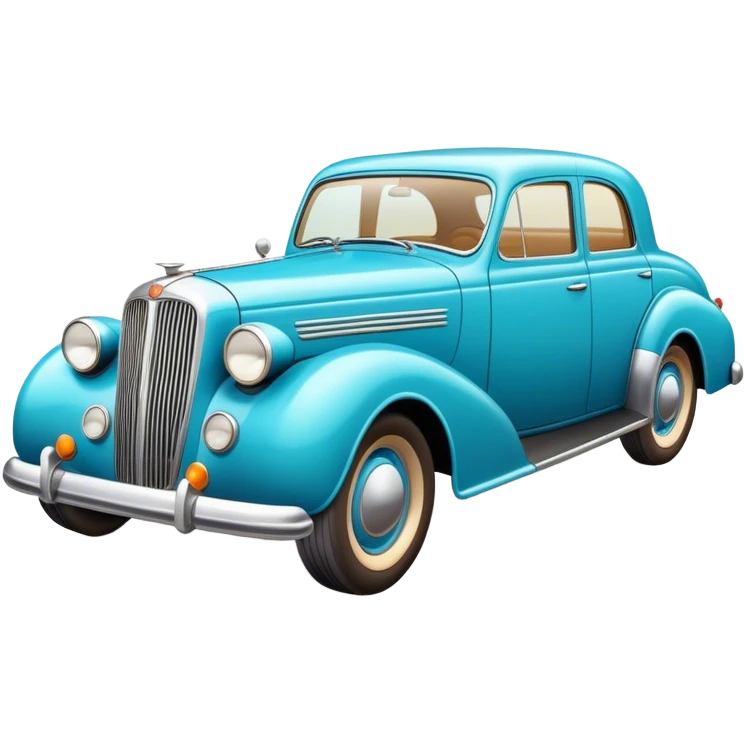 bright old car emoji