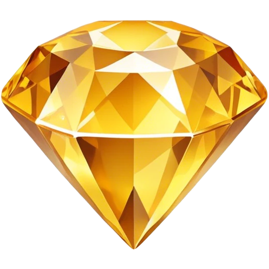 gold diamond emoji