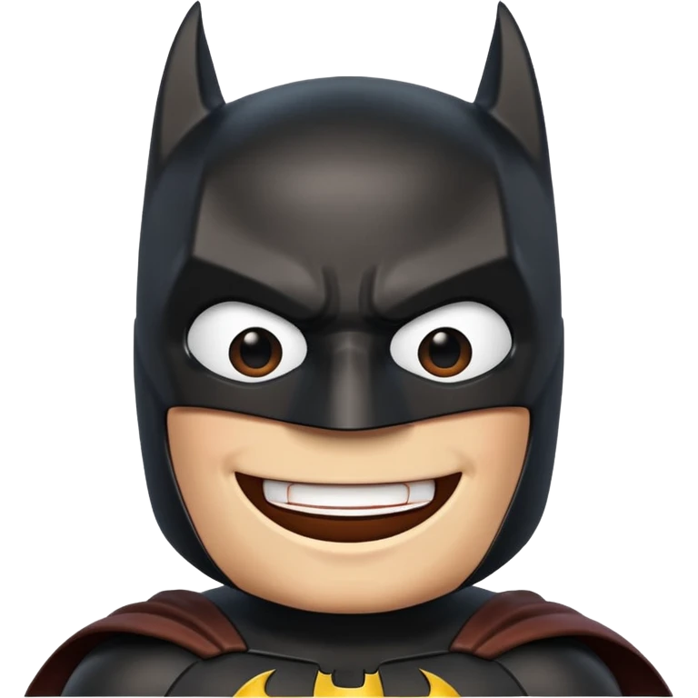 Batman Roblox Bacon emoji