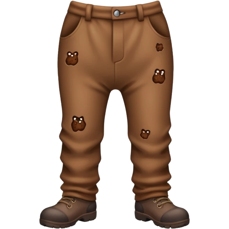 Pooping pants emoji