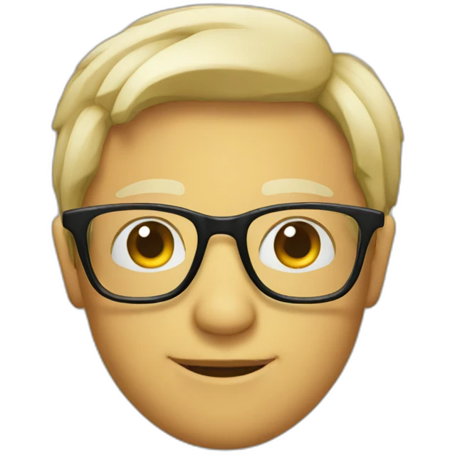 Glasses emoji