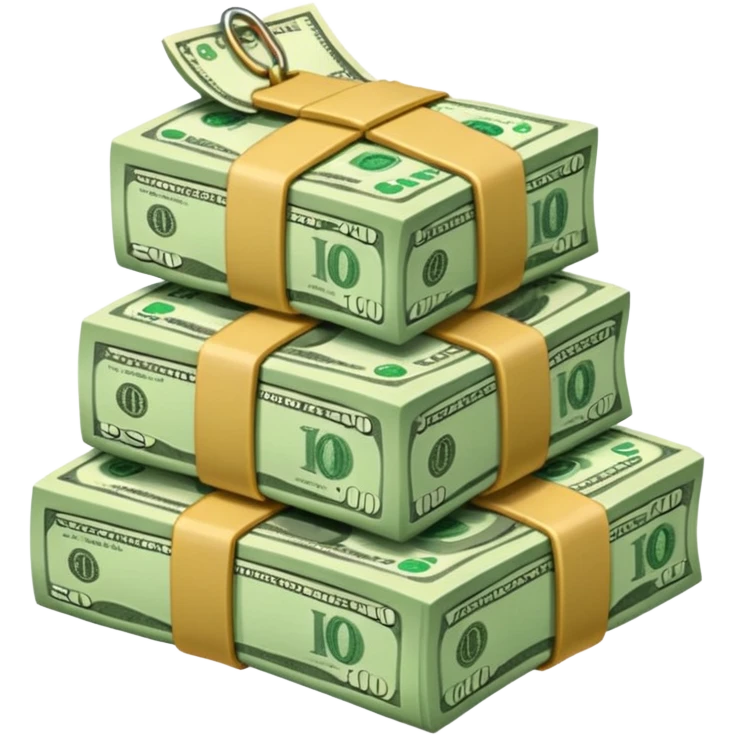stacks of cash emoji