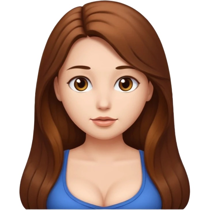 3 in ahspe of a big breasts emoji