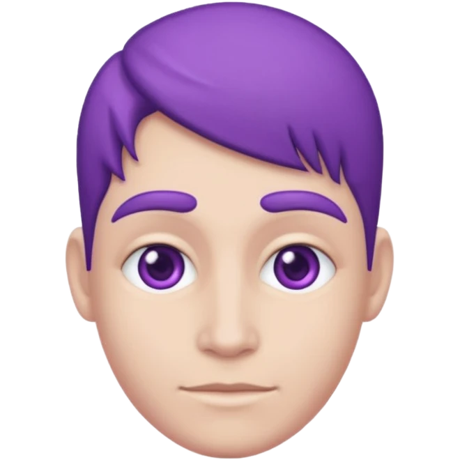 purple person emoji