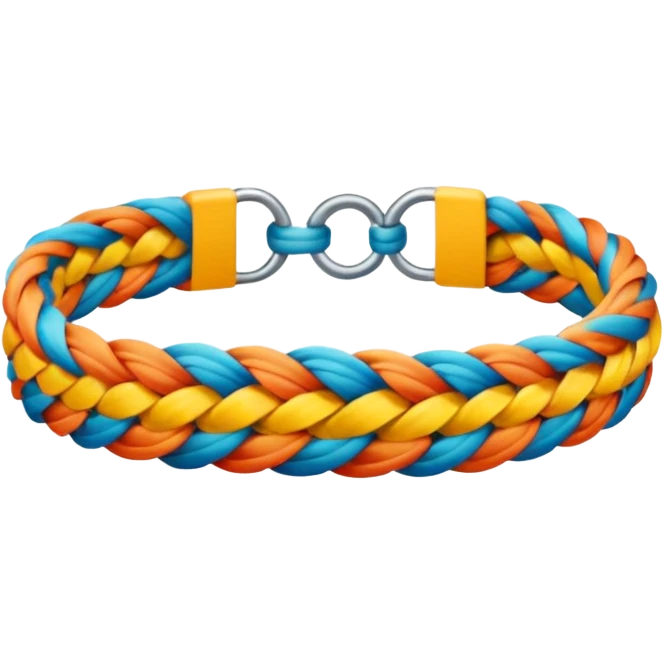 Friendship bracelet emoji