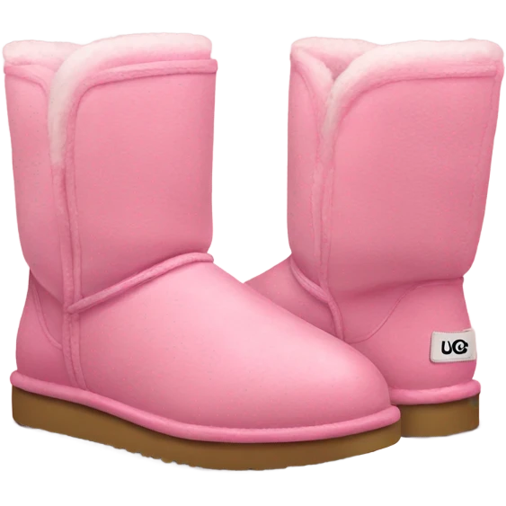 Pink Ugg boots emoji