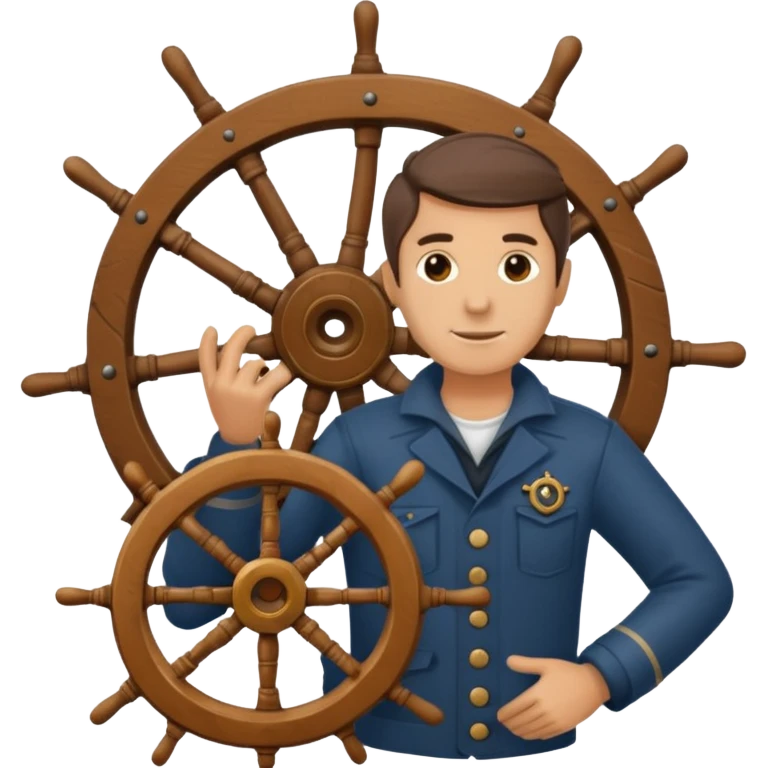 Helmsman emoji