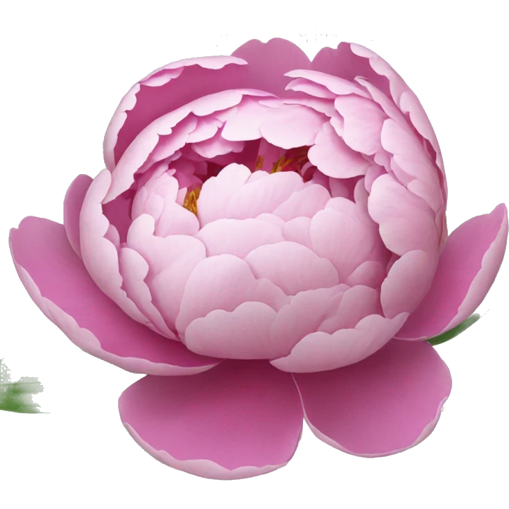 Peony emoji