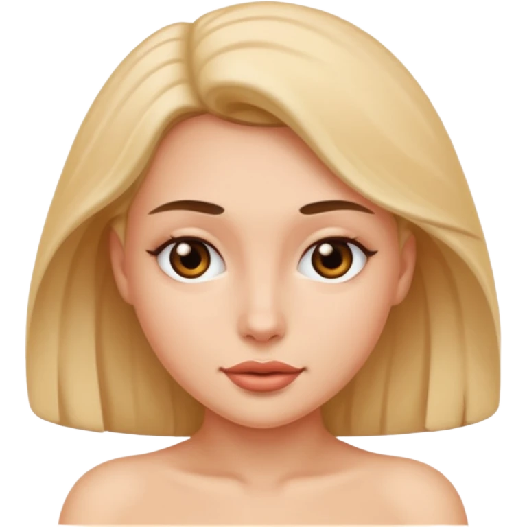  Nakid woman emoji