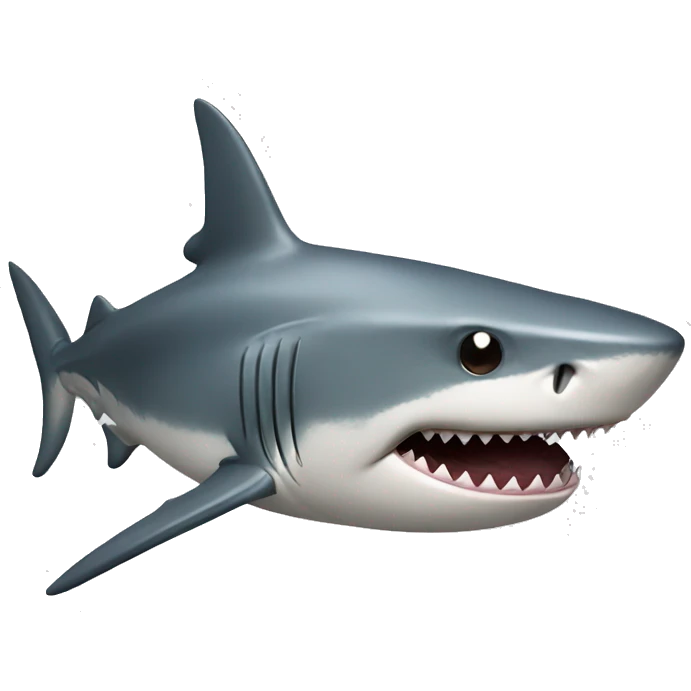 Shark one  emoji