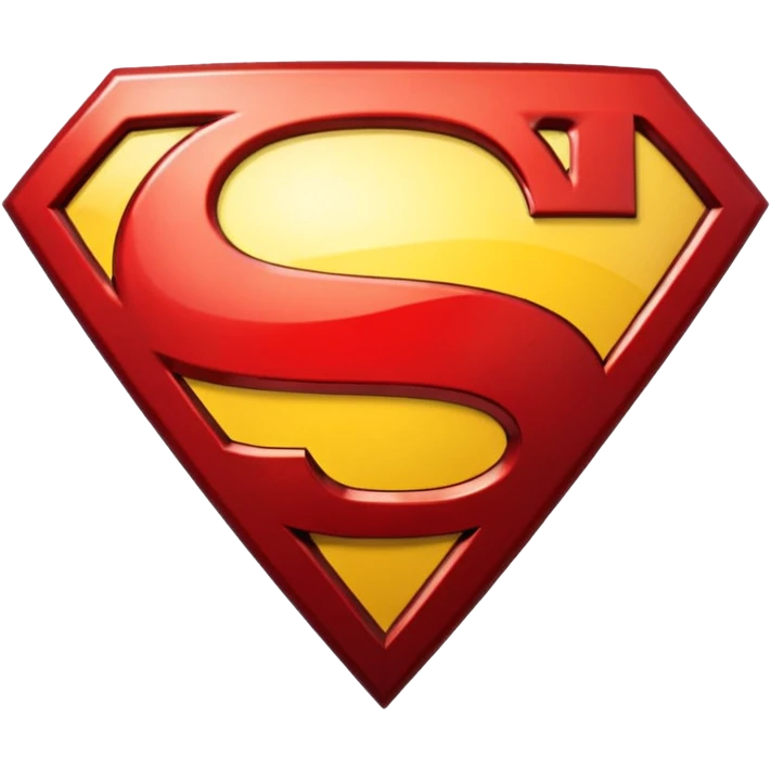 Logo de superman emoji